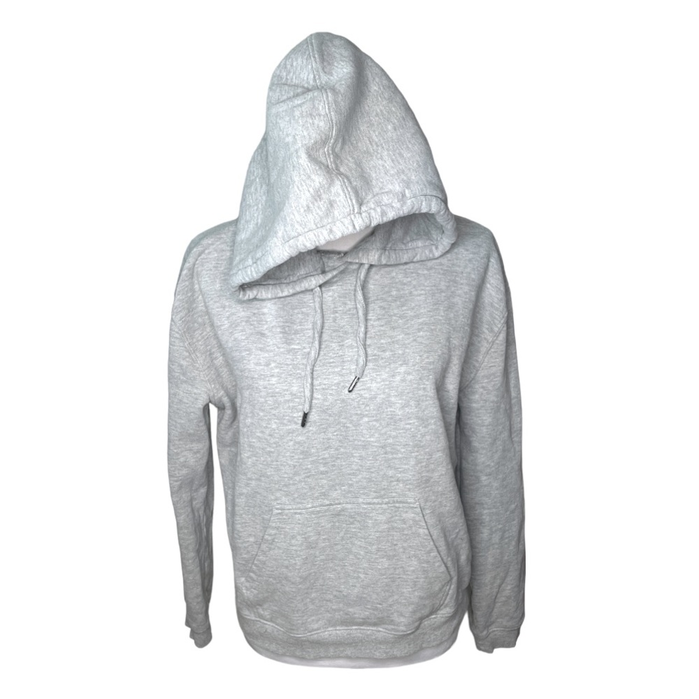 TopShop Hooded Sweatshirt Gray Size 6